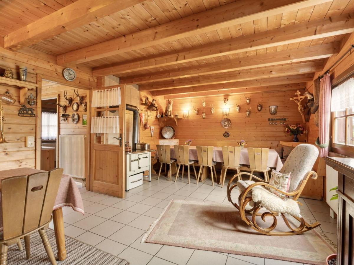 Chalet In Hinterrod Thuringia With Sauna Eisfeld Exterior foto
